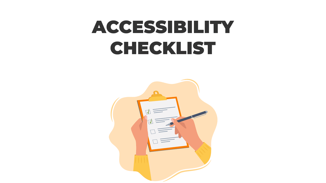 Accessibility Checklist